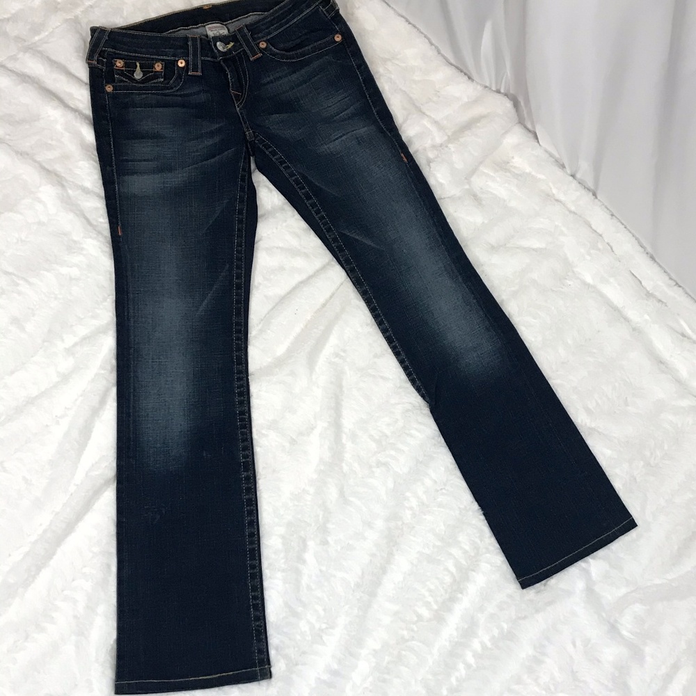 True Religion Dark Wash Bootcut Jeans 29